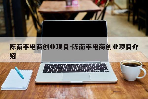 陈南丰电商创业项目-陈南丰电商创业项目介绍