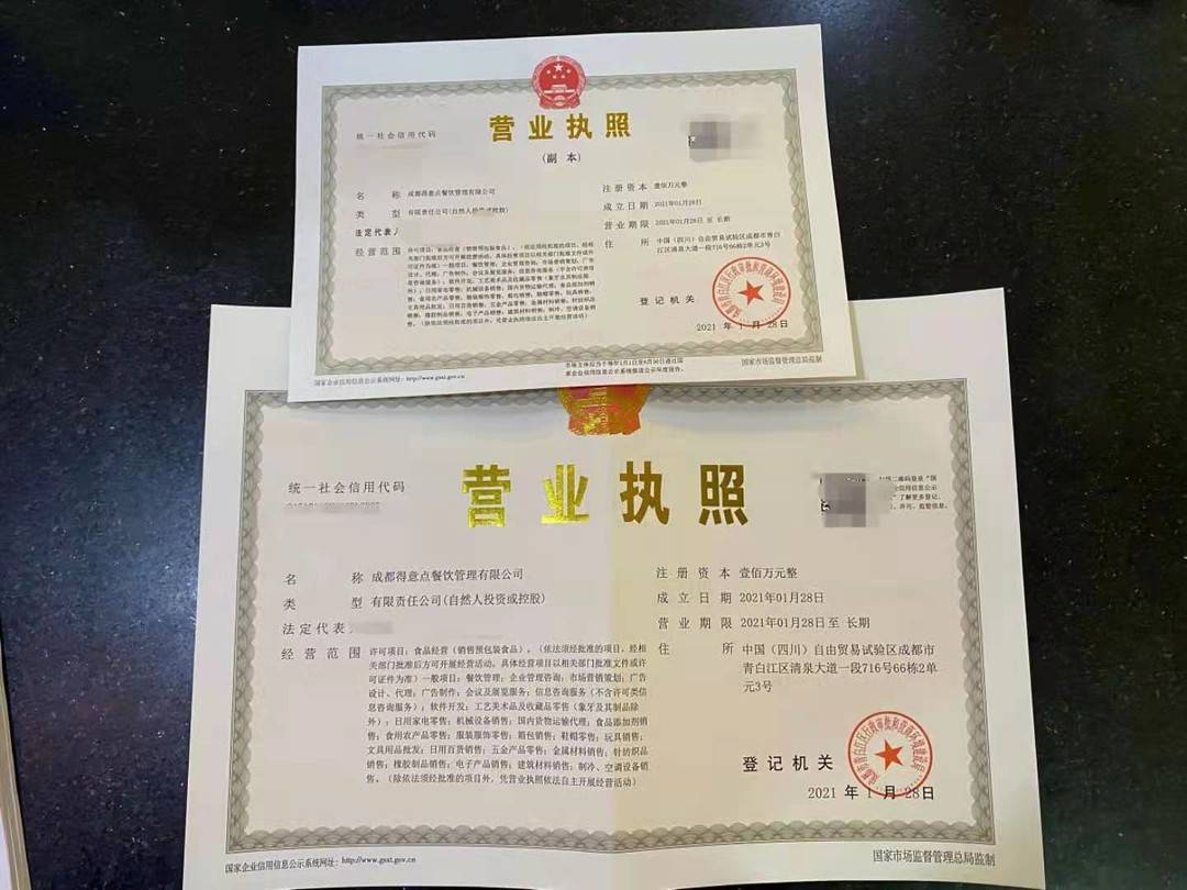 成都代办营业执照网上注册流程(成都代办营业执照网上注册流程及费用)