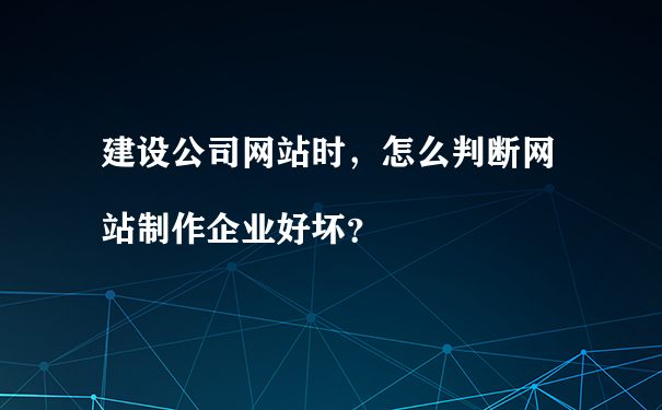 建设网站制作公司(网站建设公司大全)